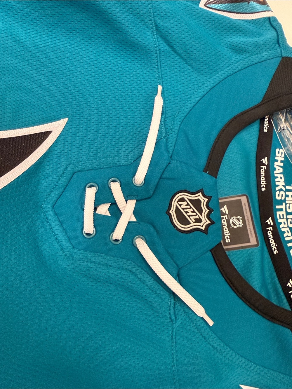 NWT Fanatics San Jose Sharks Player Jersey BRENT BURNS - Picture 13 of 13